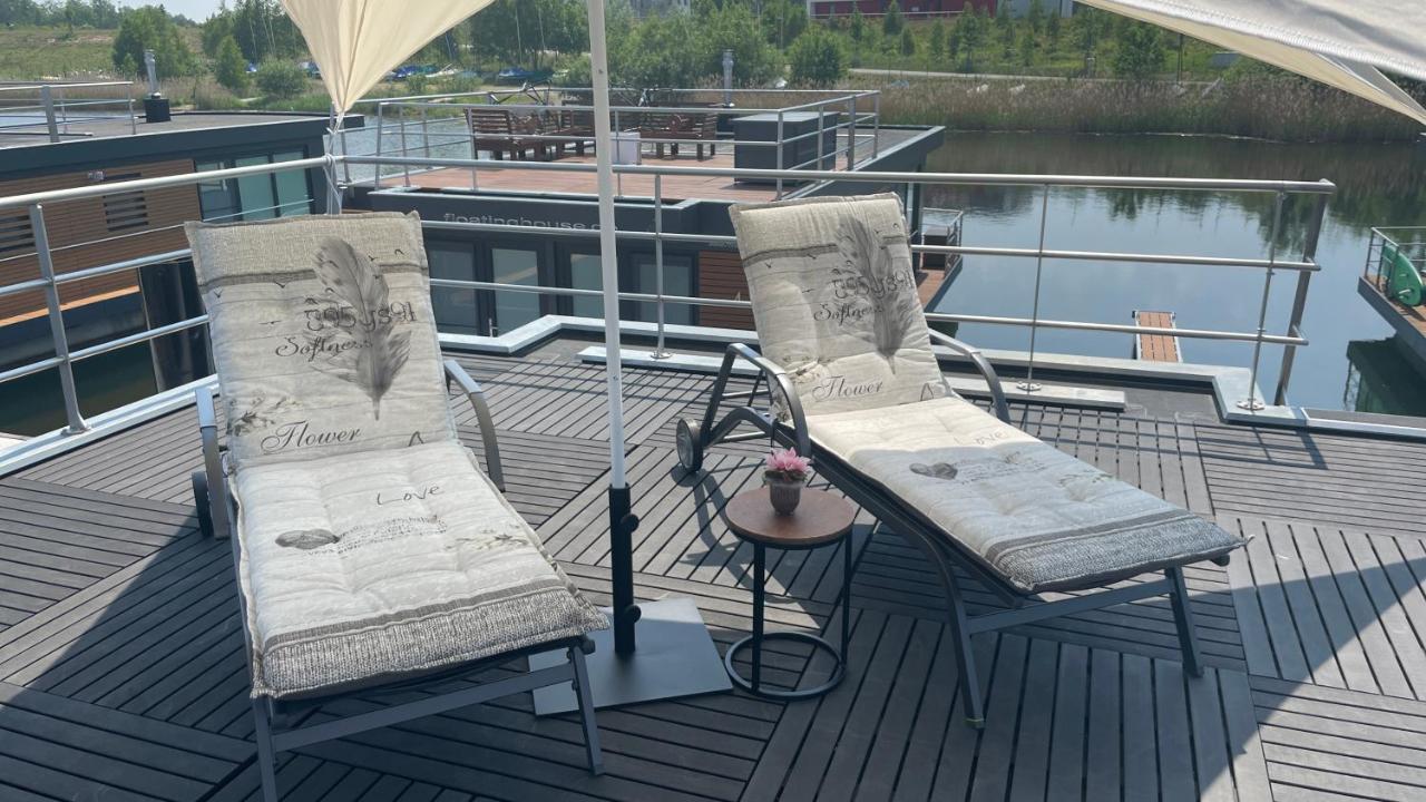 Hausboote Am Baerwalder See Traumhaus-Mieten Klitten Dış mekan fotoğraf